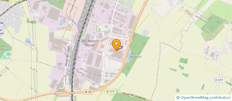 localisation de l'entreprise MOSHI MOSHI à BRETIGNY-SUR-ORGE