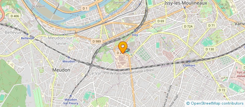 localisation de l'entreprise MOSHI SUSHI à CLAMART