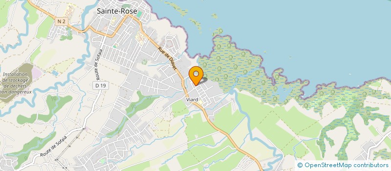 localisation de l'entreprise MOSIAH PRODUCTION  SAINTE-ROSE