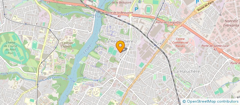 localisation de l'entreprise MOSICA à NANTES