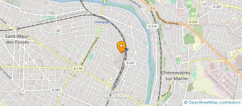 localisation de l'entreprise MOSKID INTERNATIONAL  SAINT-MAUR-DES-FOSSES