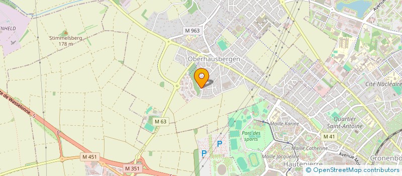 localisation de l'entreprise MOSOBER  OBERHAUSBERGEN