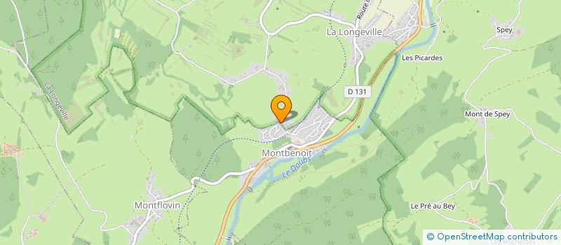 localisation de l'entreprise MOSPAAM  LA LONGEVILLE