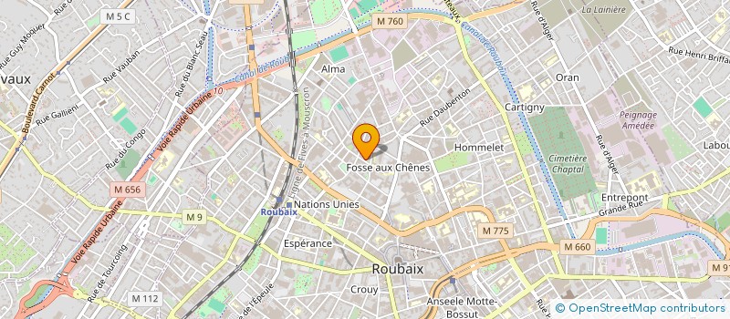 localisation de l'entreprise MOSQUEE DAWA à ROUBAIX
