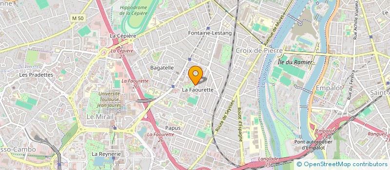 localisation de l'entreprise MOSQUEE RAHMA  TOULOUSE