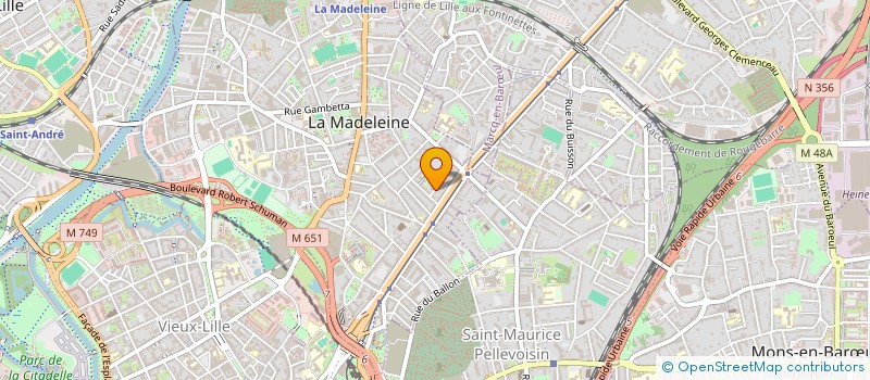 localisation de l'entreprise MOSQUITA à LA MADELEINE