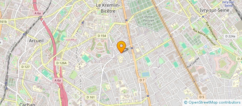 localisation de l'entreprise MOSQUITO 188 à VILLEJUIF