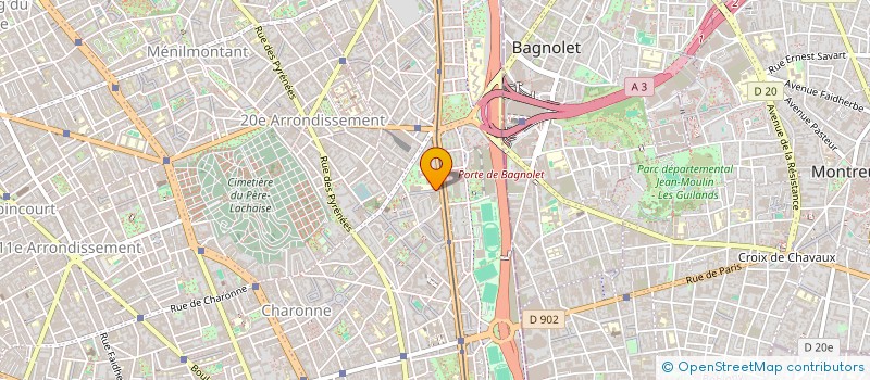 localisation de l'entreprise MOSQUITO  PARIS