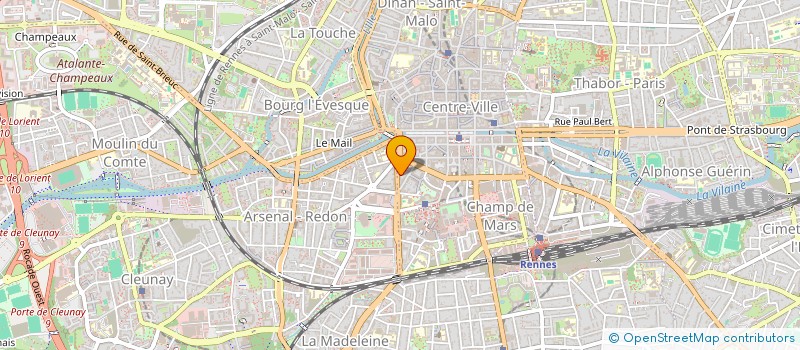 localisation de l'entreprise MOSSANE  RENNES