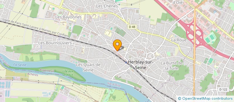 localisation de l'entreprise MOSSANE ADVISORY SERVICES  HERBLAY-SUR-SEINE