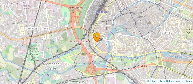 localisation de l'entreprise MOSSAY ART à STRASBOURG