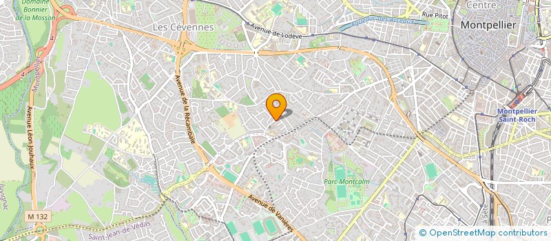 localisation de l'entreprise MOSSON FOOTBALL CLUB à MONTPELLIER