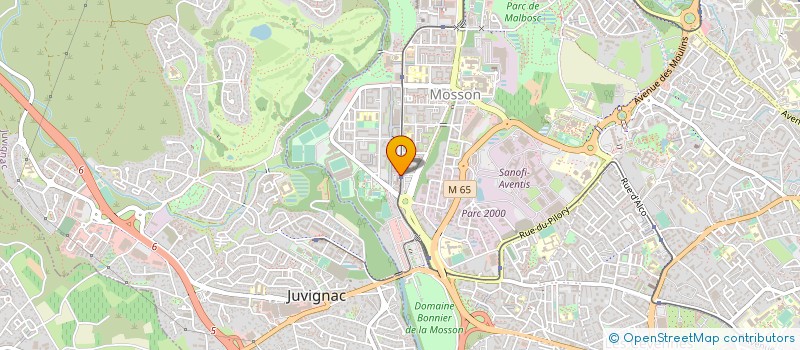 localisation de l'entreprise MOSSON PHONE à MONTPELLIER
