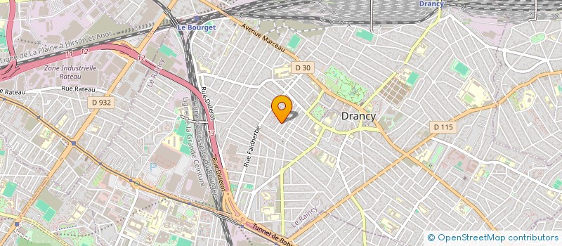 localisation de l'entreprise MOSSOS  DRANCY