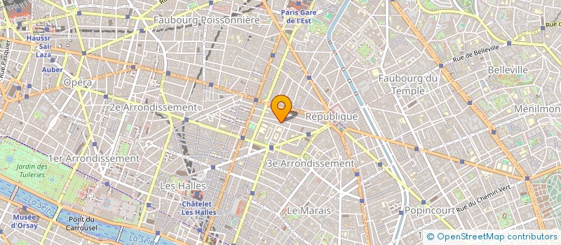 localisation de l'entreprise MOST  PARIS