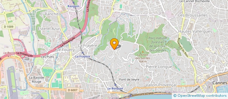 localisation de l'entreprise MOST à CANNES
