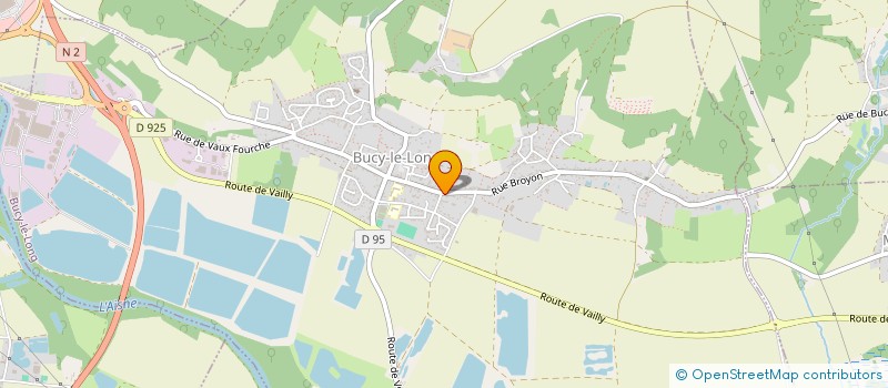 localisation de l'entreprise MOST  BUCY-LE-LONG