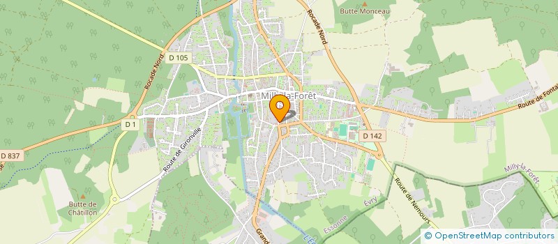 localisation de l'entreprise MOST CONCEPT à MILLY-LA-FORET
