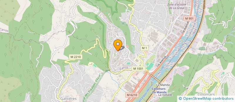 localisation de l'entreprise MOST DRIVER à CARROS