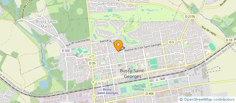 localisation de l'entreprise MOST ENGAGED à BUSSY-SAINT-GEORGES