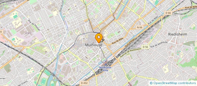 localisation de l'entreprise MOST IMMOBILIER  MULHOUSE