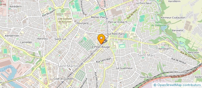 localisation de l'entreprise MOSTA 27 à BREST
