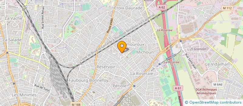 localisation de l'entreprise MOSTA à TOULOUSE
