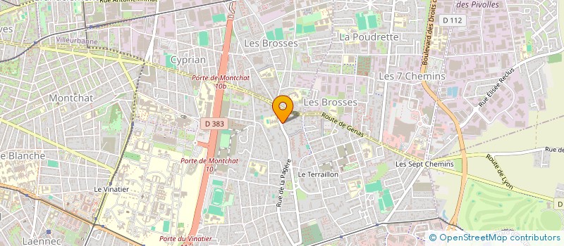 localisation de l'entreprise MOSTA CAFE  BRON