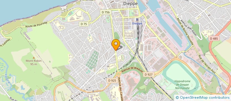 localisation de l'entreprise MOSTACOS à DIEPPE