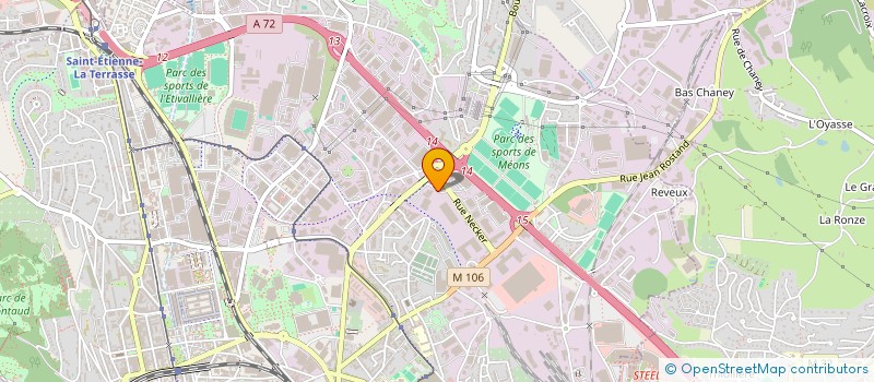 localisation de l'entreprise MOSTAFIBRE à SAINT-ETIENNE