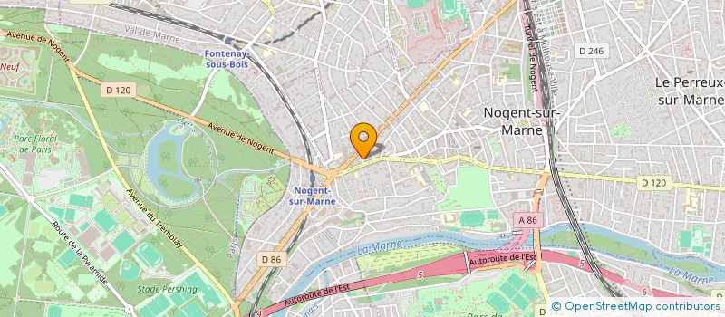 localisation de l'entreprise MOSTAJO GEOFFROY ET WILFRID  NOGENT-SUR-MARNE