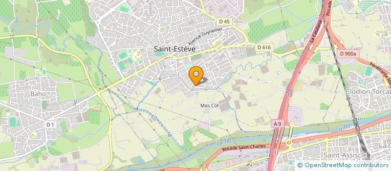 localisation de l'entreprise MOSTELA & CO  SAINT-ESTEVE