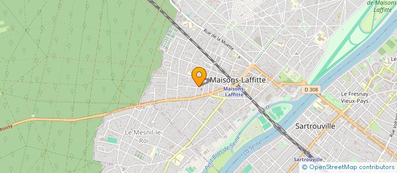 localisation de l'entreprise MOSTER à MAISONS-LAFFITTE