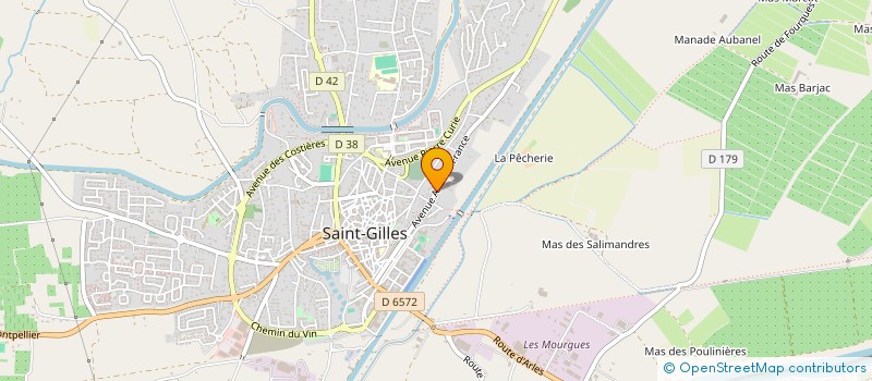 localisation de l'entreprise MOSTI MULTI-SERVICES  SAINT-GILLES