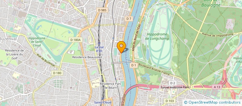 localisation de l'entreprise MOSTLEDS  SAINT-CLOUD