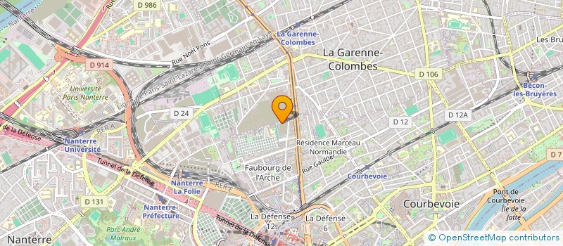 localisation de l'entreprise MOSTONE HOLDING à COURBEVOIE