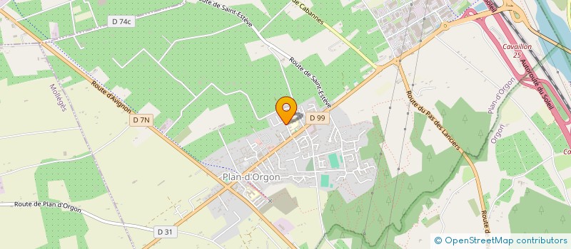 localisation de l'entreprise MOSTOPO à PLAN-D'ORGON