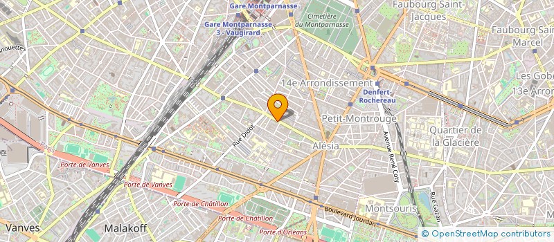 localisation de l'entreprise MOSTRA à PARIS