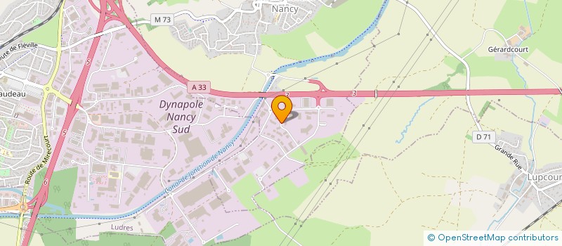 localisation de l'entreprise MOSYEM  FLEVILLE-DEVANT-NANCY