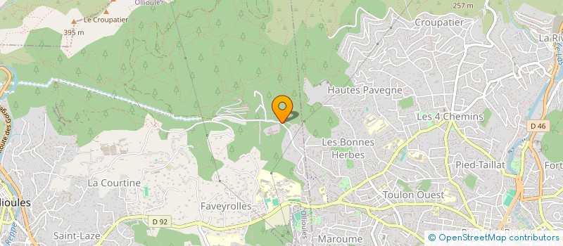 localisation de l'entreprise MOT à OLLIOULES