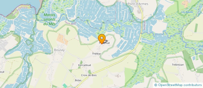 localisation de l'entreprise MOT  GUERANDE