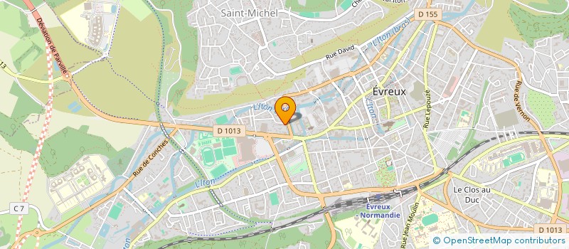 localisation de l'entreprise MOT A MOT à EVREUX