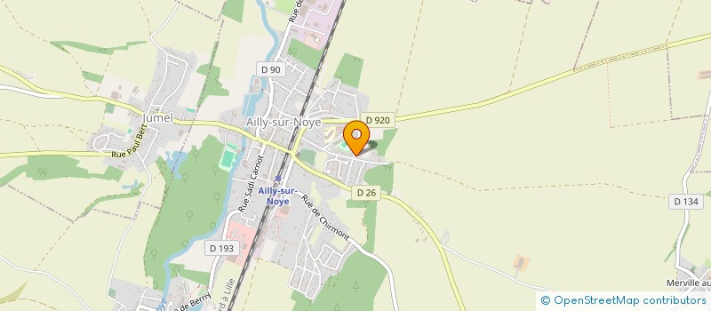 localisation de l'entreprise MOT A MOT  AILLY-SUR-NOYE