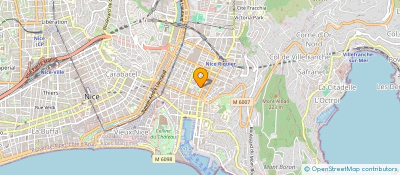 localisation de l'entreprise MOT A MOT à NICE