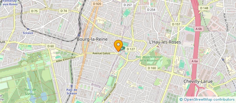 localisation de l'entreprise MOT D'ARMOR à BOURG-LA-REINE