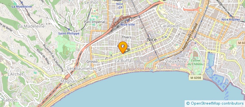 localisation de l'entreprise MOT POUR MOT-TRADUCTION TECHN LOCALISATI à NICE