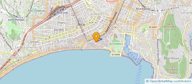 localisation de l'entreprise MOTA à NICE