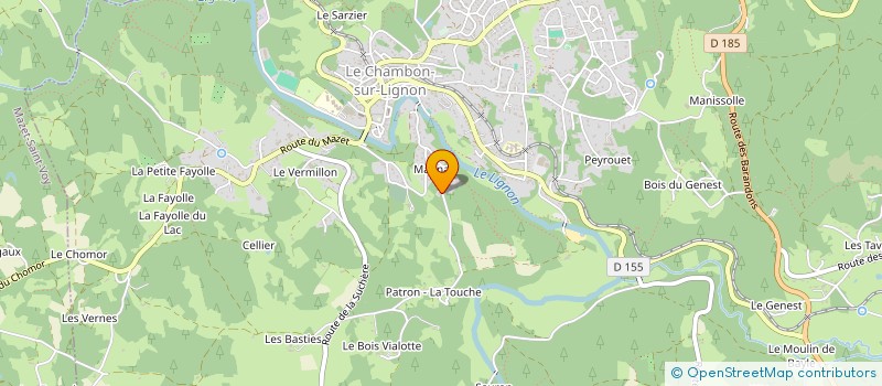 localisation de l'entreprise MOTABILEM à LE CHAMBON-SUR-LIGNON