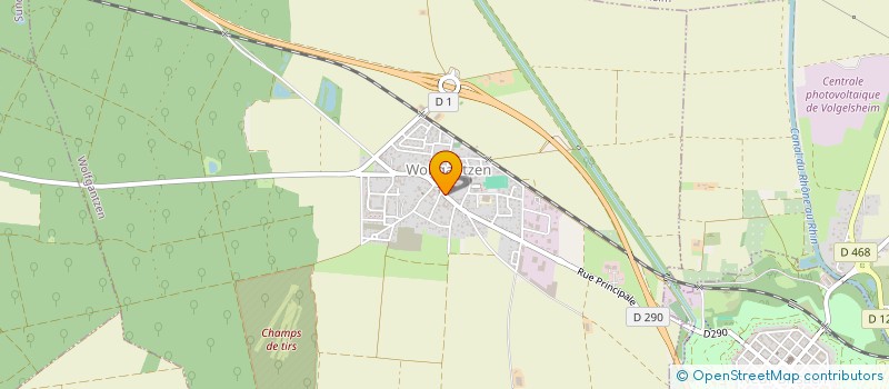 localisation de l'entreprise MOTALIA CREATION  WOLFGANTZEN