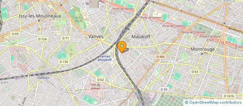 localisation de l'entreprise MOTALPRIX à MALAKOFF